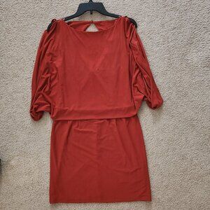 Rust Jessica Simpson Dress. Size 8.